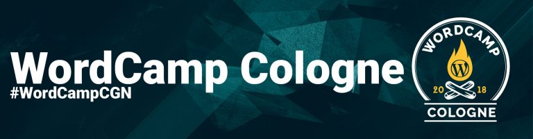 WordCamp Cologne 20.-21. Oktober 2018